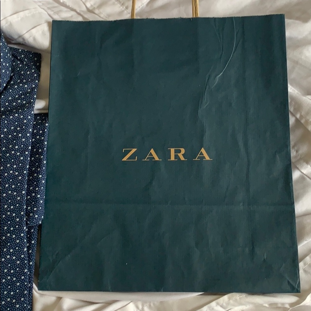 Men’s Zara Dress Shirt, Exclusive Print edition, L - Picture 2 of 6